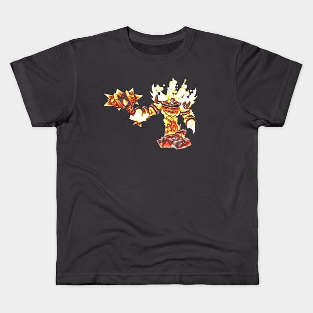 Ragnaros The Firelord Kids T-Shirt by Green_Shirts